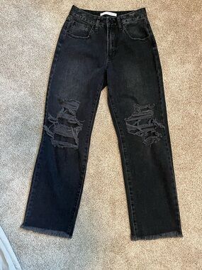 Altr’d State black distressed jeans